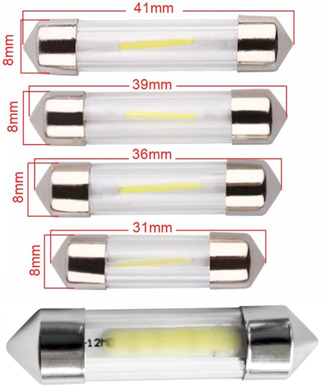 Festoon Cob Led 8x39mm